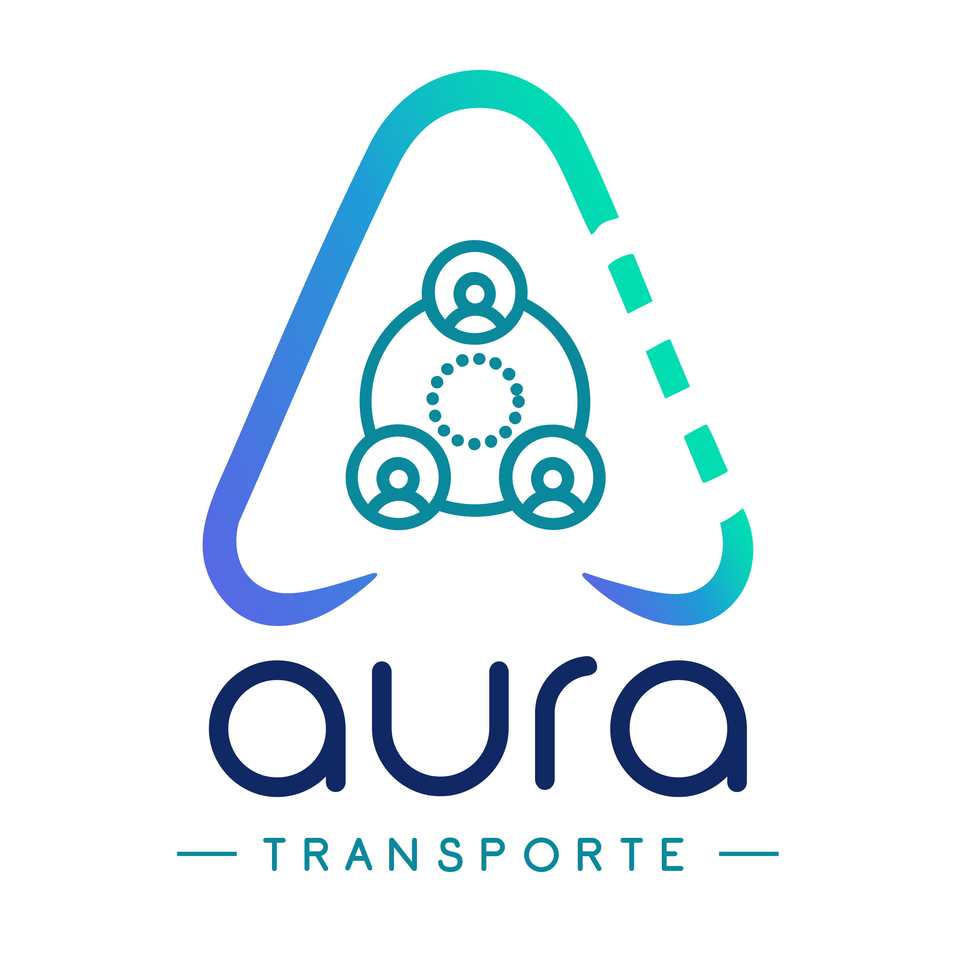 Logo Aura Transporte